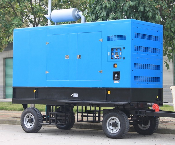 320kw trailer type diesel generator set 400kva dg set